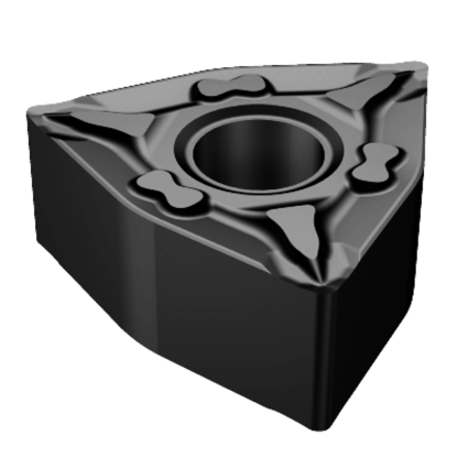 Picture of SANDVIK WNMG 432-MF 1105 Turning Insert Trigon TiAlN Carbide 0.031 Corner Radius