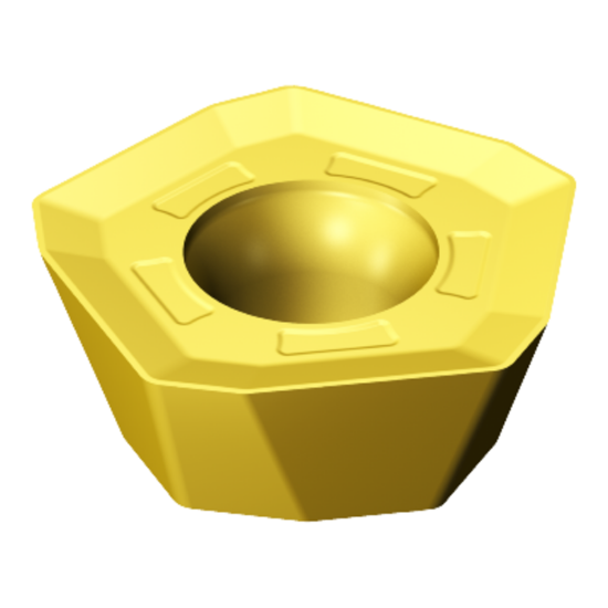 Picture of SANDVIK 419R-1405M-Powder Metal 2040 CoroMill® 419, Carbide Insert for Milling, TiCN + Al2O3 + TiN Coating Insert