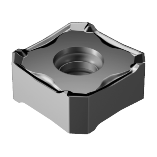 Picture of SANDVIK 345R-1305E-KM 3040 CoroMill 345 Insert; 45 degree face Milling