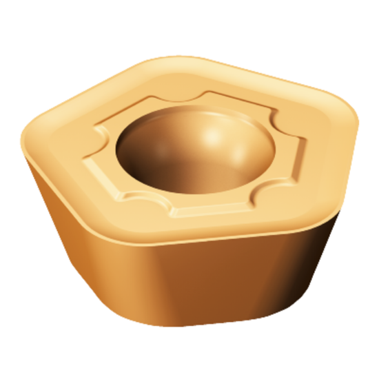 Picture of SANDVIK 419N-140530E-SM 1020 CoroMill® 419, Carbide Insert for Milling, TiAlN Coating Insert