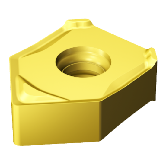 Picture of SANDVIK 345N-1305E-KW8 K20W CoroMill 345 Insert Wiper; 45 degree face Milling