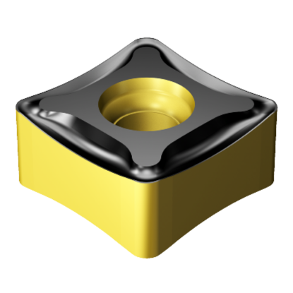 Picture of SANDVIK N331.1D-136508E-Powder Metal 3330 CoroMill 331 Insert 8 edges; Square and Side and Face Milling