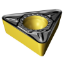 Picture of SANDVIK TPMT 3(2.5)1-Powder Metal 4325 Turning Insert Triangle TiCN + Al2O3 + TiN Carbide 0.016 Corner Radius
