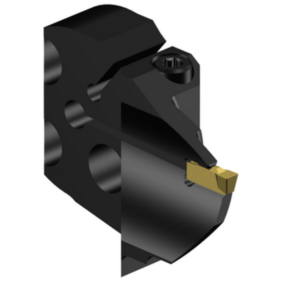 Picture of SANDVIK 570-32R151.3-024B25, T-Max Q-Cut Head for Face Grooving, 14mm LF