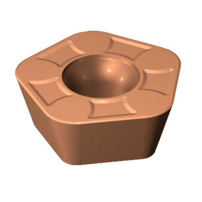 Picture of SANDVIK 419N-140530M-KH 1020 CoroMill® 419, Carbide Insert for Milling, TiAlN Coating Insert