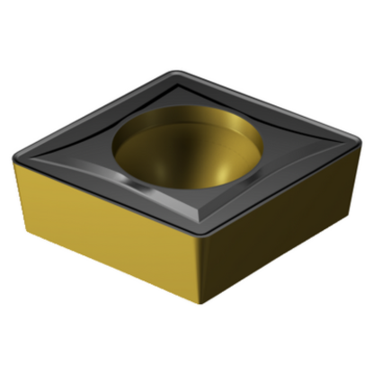 Picture of SANDVIK CCMT 3(2.5)2-UR 4325 Turning Insert 80.0° TiCN + Al2O3 + TiN Carbide 0.031 Corner Radius