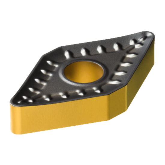 Picture of SANDVIK DNMM 443-QR 4425 Turning Insert 55.0° TiCN + Al2O3 + TiN Carbide 0.047 Corner Radius