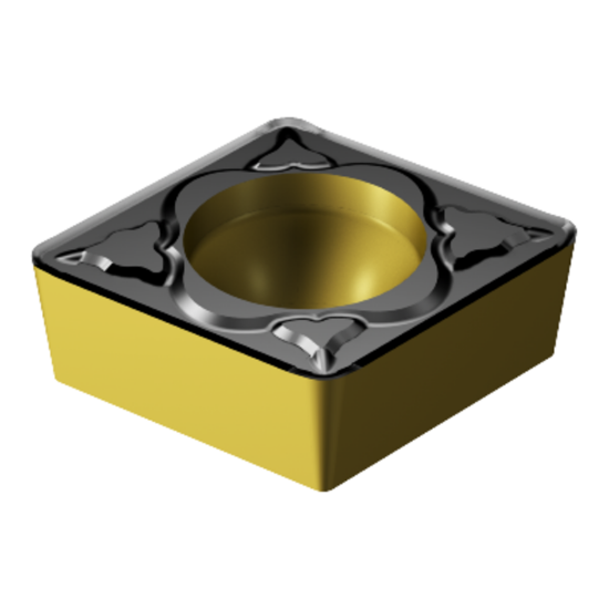 Picture of SANDVIK CCMT 2(1.5)2-KM 3210 Turning Insert 80.0°