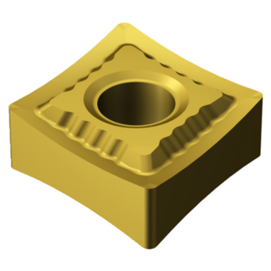 Picture of SANDVIK CNGP 431 1025 Turning Insert 80.0° TiAIN + TiN Carbide 0.016 Corner Radius