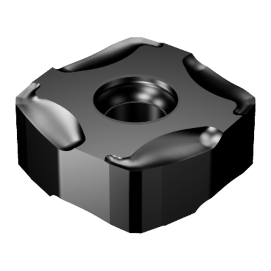 Picture of SANDVIK L365-1505ZNE-KM K20D CoroMill 365 Insert Left Hand; 25 degree lead