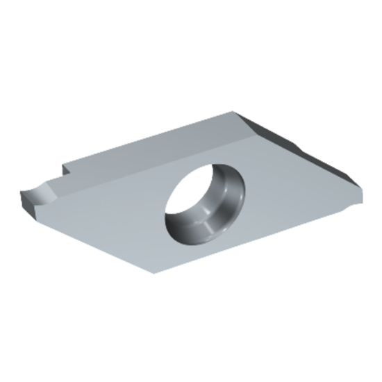 Picture of SANDVIK MAGR 3 100 H13A Grooving,Groove Turning Insert On Edge