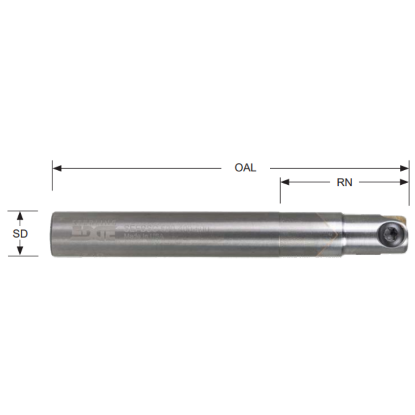 Picture of STERLING Edge SEFBSC 100-600-100 1 Milling Cutter Back Draft