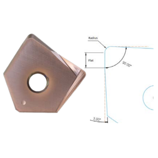 Picture of STERLING Edge SESWEEP 375 0.031 CTXR Back Draft Insert