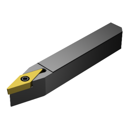 Picture of SANDVIK QS-SVVBN1616E11-B1, CoroTurn 107 QS Short Holder for QS Holding System, Neutral Hand, 16 x 16mm Shank Stick Tool