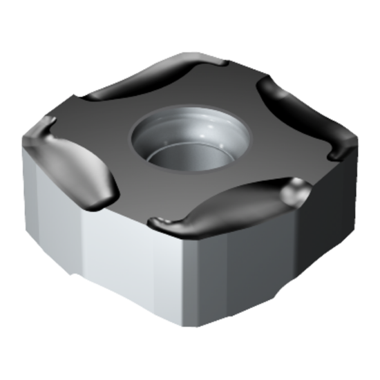 Picture of SANDVIK R365-1505ZNE-Powder Metal 1010 CoroMill 365 Insert; 25 degree lead