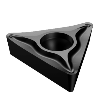 Picture of SANDVIK TCGT 3(2.5)1-UM 1105 Turning Insert Triangle TiAlN Carbide 0.016 Corner Radius