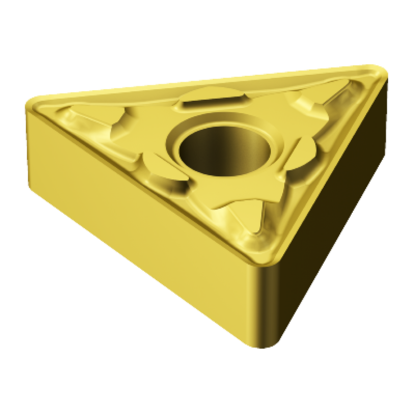 Picture of SANDVIK TNMG 433-MM 2015 Turning Insert Triangle TiCN + Al2O3 + TiN Carbide 0.047 Corner Radius