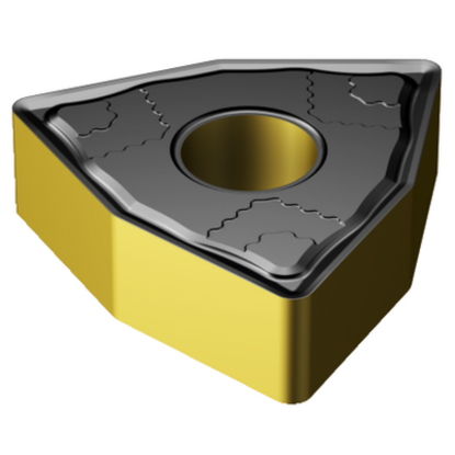 Picture of SANDVIK WNMG 432-PMC 4325 Turning Insert Trigon TiCN + Al2O3 + TiN Carbide 0.031 Corner Radius