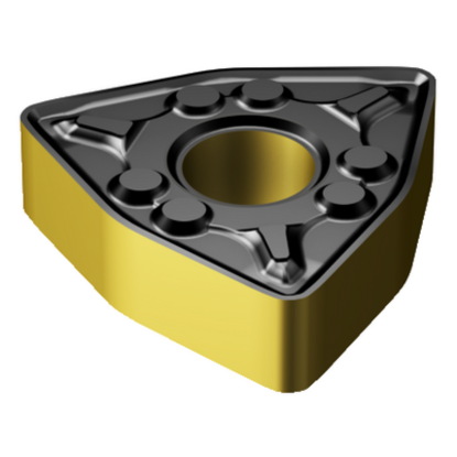 Picture of SANDVIK WNMG 432-WMX 4325 Turning Insert Trigon TiCN + Al2O3 + TiN Carbide 0.031 Corner Radius