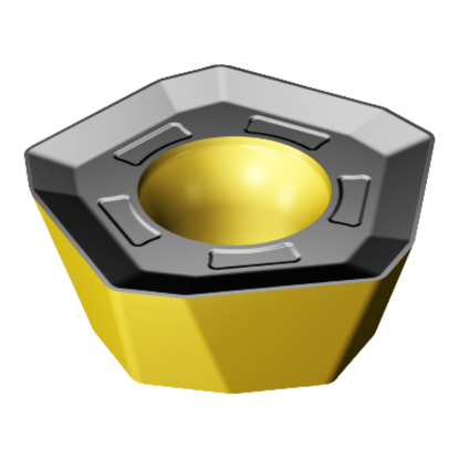 Picture of SANDVIK 419R-1405M-Powder Metal 4220 CoroMill® 419, Carbide Insert for Milling, TiCN + Al2O3 + TiN Coating Insert