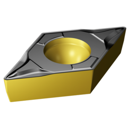 Picture of SANDVIK DPMT 2(1.5)1-PF 4325 Turning Insert 55.0° TiCN + Al2O3 + TiN Carbide 0.016 Corner Radius