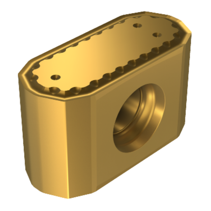 Picture of SANDVIK 425N-1707E-KLW12 K20W CoroMill® 425, Carbide Insert for Milling, TiCN + Al2O3 + TiN Coating Insert