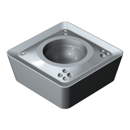 Picture of SANDVIK 495-09T3M-Powder Metal 1130 CoroMill® 495, Carbide Insert for Milling, AlTiCrN Coating Insert