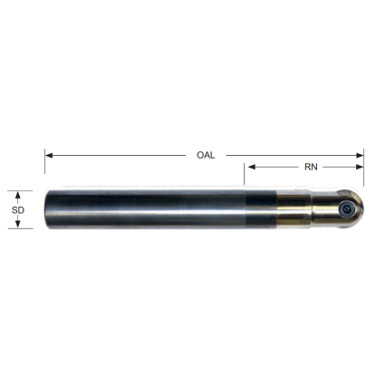Picture of STERLING Edge SEFSC 100-600-100 Milling Cutter Ball Mill