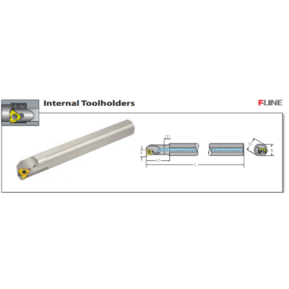 Picture of VARDEX AVRC100D-4MF Boring Bar Iso Thread