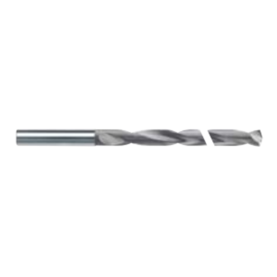 Picture of HAM TFR30-2660-1070 TA-C 10.70mm 25XD Solid Carbide Deep Hole Drill , 2 Flutes, TA-C Coated, Coolant Thru