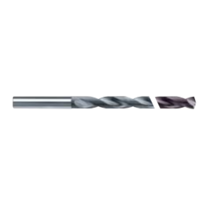 Picture of HAM TFR30-2461-0714 TA-C 9/32" 25XD Solid Carbide Deep Hole Drill , 2 Flutes, TA-C Coated, Coolant Thru