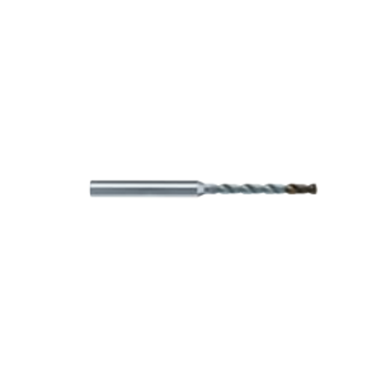 Picture of HAM TFR30-2261-0270 2.70mm 12XD Solid Carbide Deep Hole Drill , 2 Flutes, TA Coated, Coolant Thru