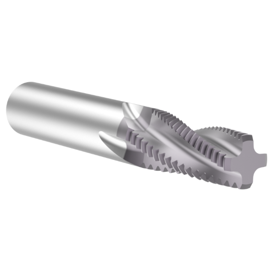 Picture of Thread MILL USA TM11BSPT Carbide 1" x 11.00TPI BSPT 0.620 Cut Dia Cylindrical 0.6250 4.000 OAL TIALN