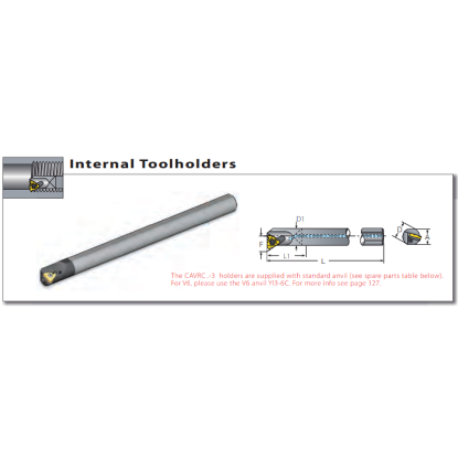 Picture of VARDEX CNVRC075-4 Boring Bar Iso Thread