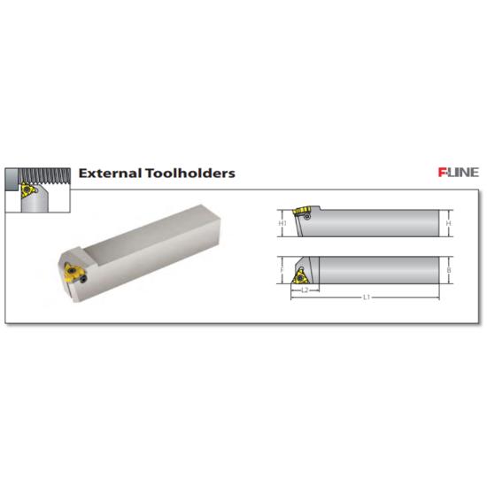 Picture of VARDEX AL100-4F Stick Tool Iso Thread