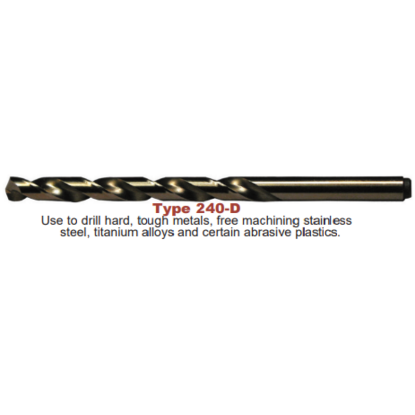 Picture of VIKING 9091 #80 Cobalt Drill Jobber Length Gold Coated