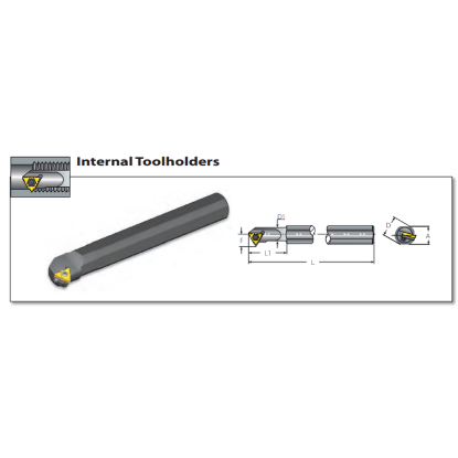 Picture of VARDEX AVR150-4U Boring Bar Iso Thread