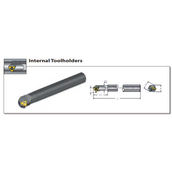 Picture of VARDEX AVR150-4U Boring Bar Iso Thread