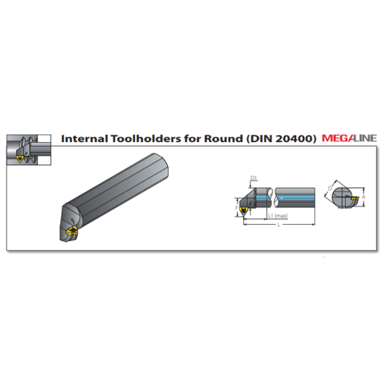 Picture of VARDEX NVRC150-5MG10RD Boring Bar Proprietary