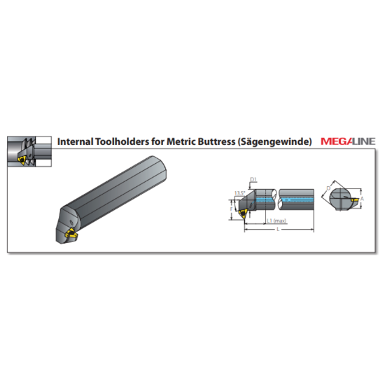Picture of VARDEX NVRC150-5MG10SAGE Boring Bar Proprietary