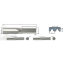 Picture of XACTFORM 70133 Carbide Thread Mill 2" 4.50TPI Int / Ext 0.745 Dia 4.100 OAL 6 Flute