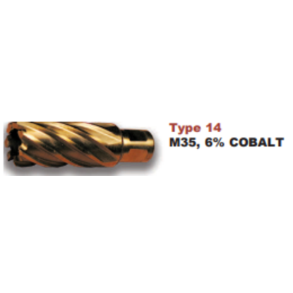 Picture of VIKING 16701 7/8" Annular Drill 1 Length Of Cut Gold Coated