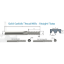 Picture of XACTFORM 78906 Carbide Thread Mill 7/16" 14.00TPI Int / Ext 0.310 Dia 3.350 OAL 5 Flute
