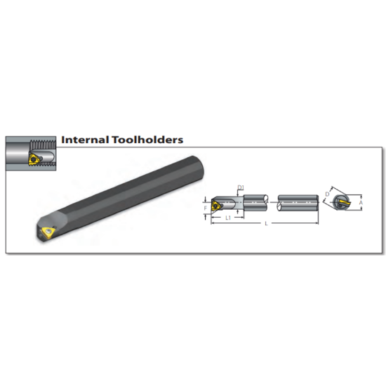 Picture of VARDEX AVR150-5M Boring Bar Iso Thread