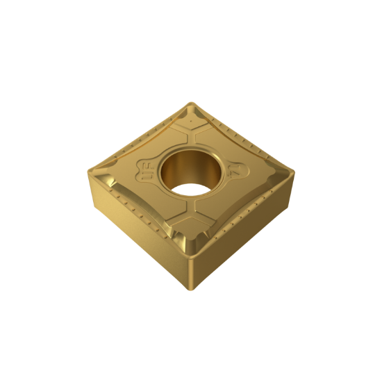 Picture of YG-1 SNMG 431-UF YG801 Turning Insert Square TiAlN Carbide 0.015 Corner Radius