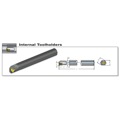 Picture of VARDEX AVRC25D-3 Boring Bar Iso Thread