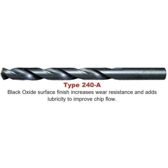 Picture of VIKING 5010 #24 HSS Drill Jobbers Length TIN