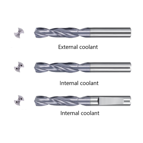 Picture of ZCC 1534SU03C-1450 KDG303 0.5709 DIA Carbide Coolant Drill
