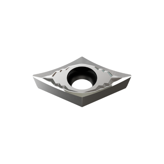 Picture of YG-1 DCGT 32.51AL YG10 Turning Insert 55.0° Carbide 0.078 Corner Radius