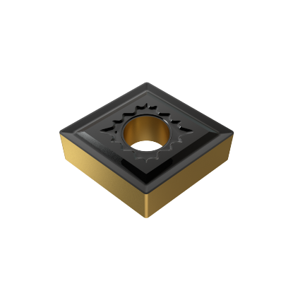 Picture of YG-1 CNMG 431UC YG3010 Turning Insert 80.0° TiCN + Al2O3 Carbide 0.015 Corner Radius